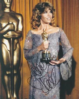 Jane Fonda autograph