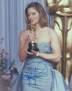 Jodie Foster autograph