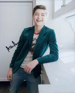 Asher Angel autograph