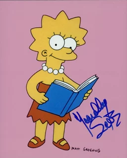 Yeardley Smith autograph
