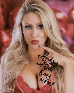 Hayley Heidi Bray autograph