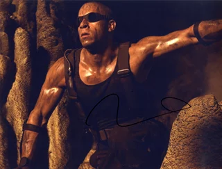 Vin Diesel autograph