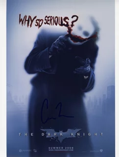 Christopher Nolan autograph