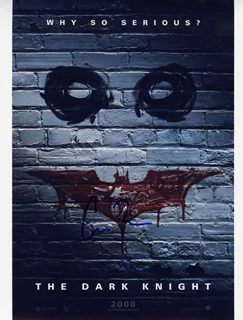 Christopher Nolan autograph