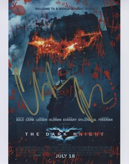 Christian Bale autograph