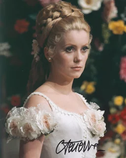 Catherine Deneuve autograph