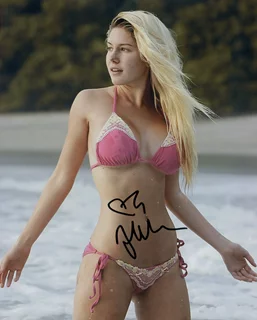 Heidi Montag autograph