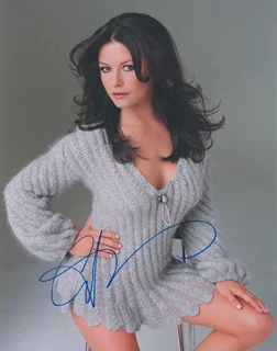 Catherine Zeta Jones autograph