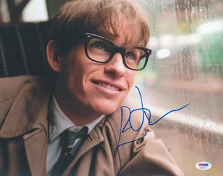 Eddie Redmayne autograph