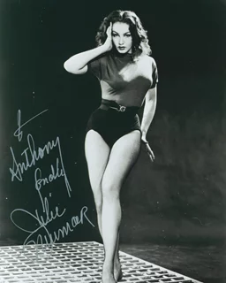 Julie Newmar autograph