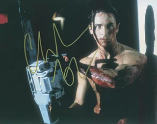 Christian Bale autograph