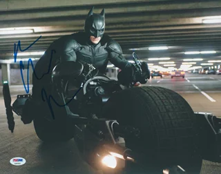 Christian Bale autograph