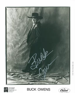 Buck Owens autograph