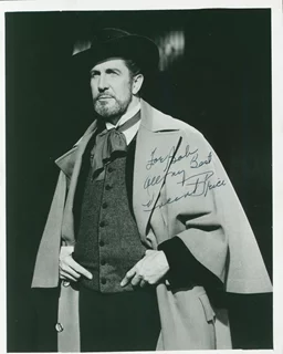 Vincent Price autograph