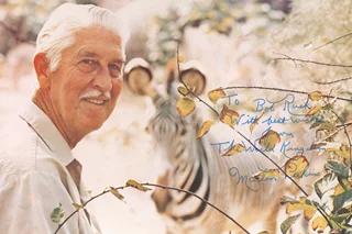 Marlin Perkins autograph