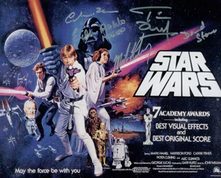 Star Wars autograph