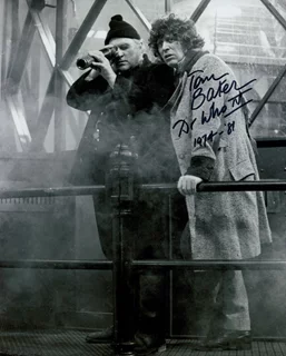 Tom Baker autograph