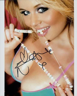 Emily Atack autograph