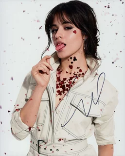 Camila Cabello autograph