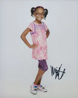 Marsai Martin autograph