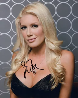 Heidi Montag autograph