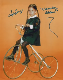 Lisa Loring autograph