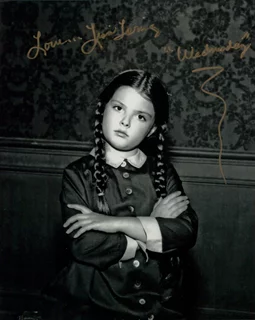 Lisa Loring autograph