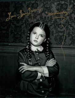 Lisa Loring autograph