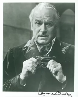 Laurence Olivier autograph