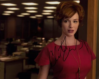 Christina Hendricks autograph