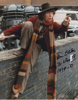 Tom Baker autograph