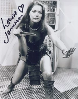 Louise Jameson autograph