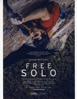 Alex Honnold autograph