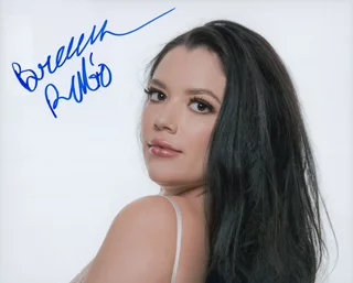 Breanna Rubio autograph