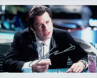 John Travolta autograph