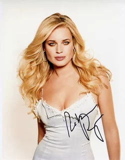 Rebecca Romijn autograph