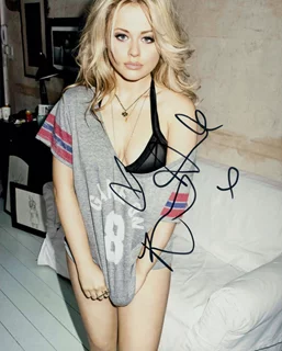 Emily Atack autograph