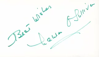 Maureen O'Sullivan autograph