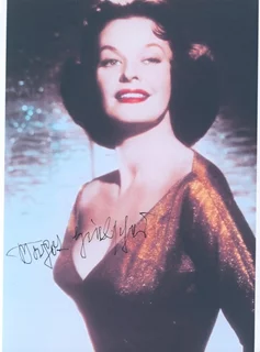 Margot Hielscher autograph