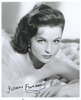Yvonne Furneaux autograph