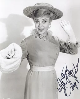Glynis Johns autograph