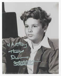 Dean Stockwell autograph