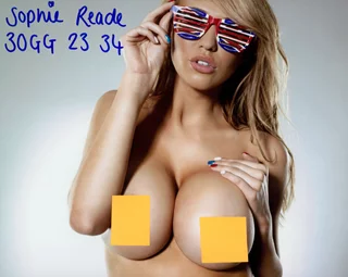 Sophie Reade autograph