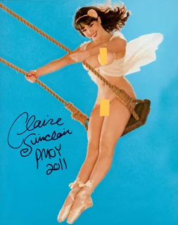 Claire Sinclair autograph