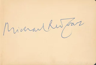 Michael Redgrave autograph