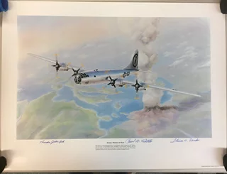 The Enola Gay autograph