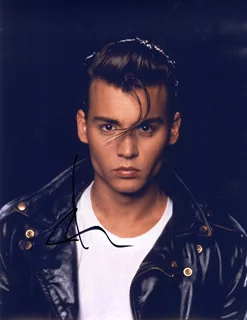 Johnny Depp autograph