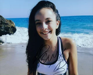 Paris Bravo autograph