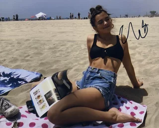 Chloe East autograph