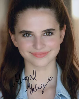 Abigail Haley autograph